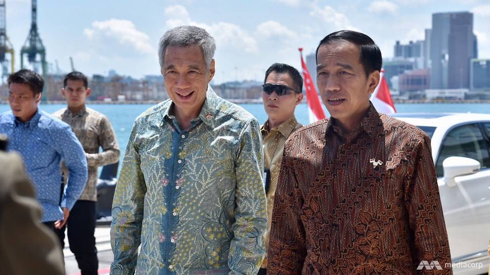 Lee Hsien Loong assist and support Indonesia