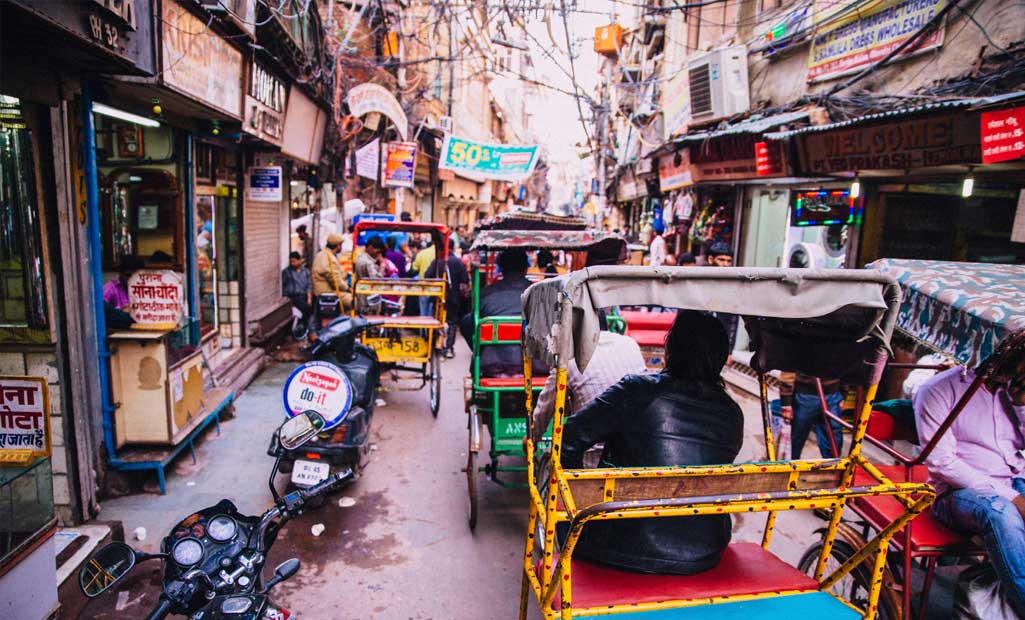 Rickshaw Ride in New Delhi Chandni Chowk India Travel Like Locals