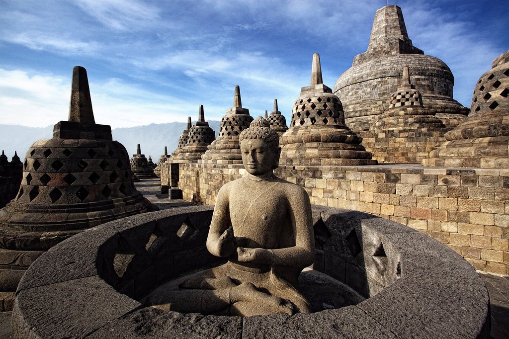Candi Borobudur Temple Jogja Yogyakarta Indonesia buddhist
